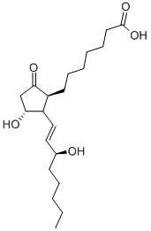 Prostaglandin E1 Impurity 4 Struktur