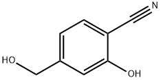 Benzonitrile, 2-hydroxy-4-(hydroxymethyl)- (9CI) Struktur