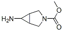 3-Azabicyclo[3.1.0]hexane-3-carboxylicacid,6-amino-,methylester, Struktur