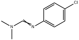 N,N-Dimethyl-N'-(4-chlorophenyl)formamidine Struktur