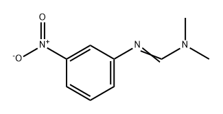 N,N-Dimethyl-N'-(3-nitrophenyl)formamidine Struktur