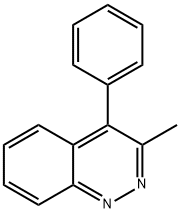 3-Methyl-4-phenylcinnoline Struktur