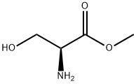 2-AMINO-3-HYDROXY-PROPIONIC ACID METHYL ESTER Struktur