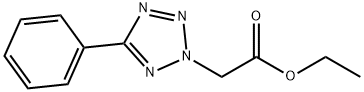 ETHYL 2-(5-PHENYL-2H-1,2,3,4-TETRAAZOL-2-YL)ACETATE Struktur