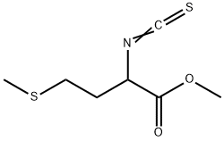 Methyl L-2-isothiocyanato-4-(methylthio)butyrate Struktur