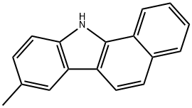 8-METHYL-11(H)-BENZO[A]CARBAZOLE Struktur