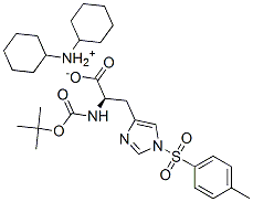 BOC-D-HIS(TOS)-OH DCHA Struktur