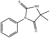 PHENYLTHIOHYDANTOIN ALPHA-AMINOISOBUTYRIC ACID Struktur