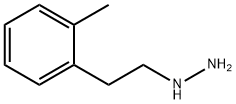 1-[2-(2-methylphenyl)ethyl]hydrazine Struktur