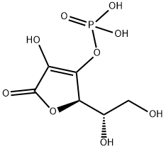 ascorbate-3-phosphate Struktur