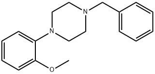 2-(4-BENZYLPIPERAZIN-1-YL)METHOXYBENZENE Struktur