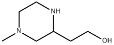 2-(4-methylpiperazin-2-yl)ethanol Struktur