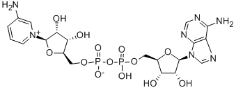 3-aminopyridine adenine dinucleotide Struktur