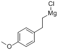 4-METHOXYPHENETHYLMAGNESIUM CHLORIDE Struktur