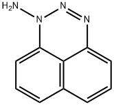 1-Amino-1H-naphtho[1,8-de]-1,2,3-triazine Struktur