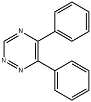 5,6-DIPHENYL-1,2,4-TRIAZINE Struktur