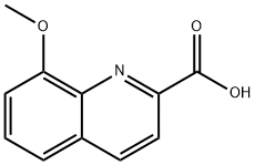 8-METHOXY-QUINOLINE-2-CARBOXYLIC ACID Struktur