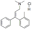 N,N-dimethyl-3-(2-methylphenyl)-3-phenyl-prop-2-en-1-amine hydrochlori de Struktur