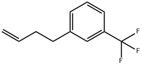 4-[(3-TRIFLUOROMETHYL)PHENYL]-1-BUTENE Struktur