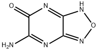 [1,2,5]Oxadiazolo[3,4-b]pyrazin-5(3H)-one,6-amino-(9CI) Struktur