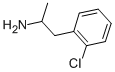 2-chloroamphetamine Struktur