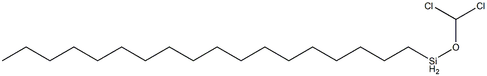 N-OCTADECYLMETHOXYDICHLOROSILANE Structure