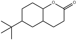 6-tert-butyloctahydrocoumarin  Struktur