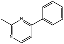 2-METHYL-4-PHENYLPYRIMIDINE Struktur