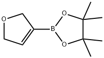 2-(2,5-Dihydrofuran-3-yl)-4,4,5,5-tetraMethyl-1,3,2-dioxaborolane Struktur