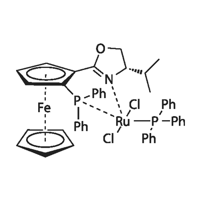 (R)-1-(DIPHENYLPHOSPHINO)-2-[(S)-4-ISOPROPYL-2-OXAZOLIN-2-YL]FERROCENE TRIPHENYLPHOSPHINE RUTHENIUM(II) CHLORIDE COMPLEX