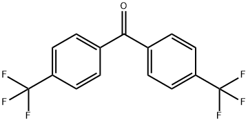 bis(4-(trifluoroMethyl)phenyl)Methanone Struktur