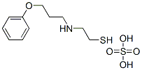 2-(3-Phenoxypropyl)aminoethanethiol sulfate Struktur