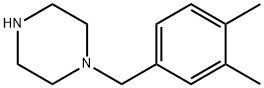 1-(3,4-DIMETHYLBENZYL)PIPERAZINE Struktur