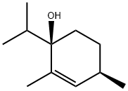 2-Cyclohexen-1-ol,2,4-dimethyl-1-(1-methylethyl)-,(1R,4R)-(9CI) Struktur