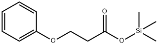 3-Phenoxypropionic acid trimethylsilyl ester Struktur