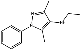 3,5-Dimethyl-N-ethyl-1-phenyl-1H-pyrazol-4-amine Struktur