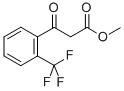 METHYL 2-TRIFLUOROMETHYLBENZOYLACETATE Struktur