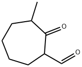 Cycloheptanecarboxaldehyde, 3-methyl-2-oxo- (9CI) Struktur