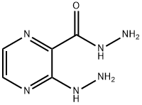 3-Hydrazino-2-pyrazinecarbohydrazide Struktur