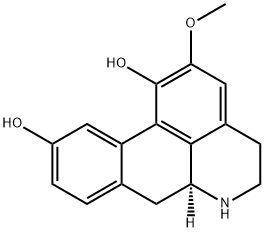 (6aS)-5,6,6a,7-Tetrahydro-2-methoxy-4H-dibenzo[de,g]quinoline-1,10-diol Struktur