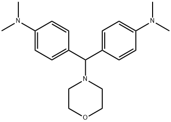 4,4'-(4-Morpholinylmethylene)bis[N,N-dimethylbenzenamine] Struktur