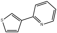 2-(3-THIENYL)PYRIDINE Struktur