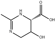 4-Pyrimidinecarboxylicacid,1,4,5,6-tetrahydro-5-hydroxy-2-methyl-,(4S)-(9CI) Struktur