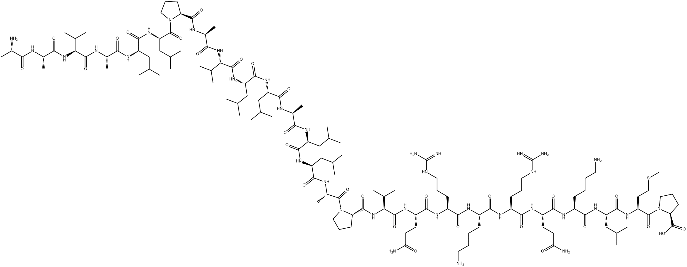 NF-κB SN50 化學(xué)構(gòu)造式