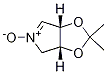 (3aR,6aS)-2,2-dimethyl-4,6a-dihydro-3aH-[1,3]dioxolo[4,5-c]pyrrole-N-oxide Struktur