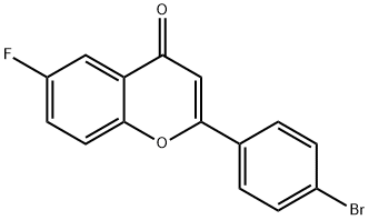 4'-BROMO-6-FLUOROFLAVONE Struktur