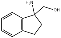 1H-Indene-1-methanol,  1-amino-2,3-dihydro- Struktur