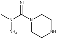 1-Piperazinecarboximidicacid,1-methylhydrazide(9CI) Struktur