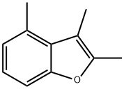 Benzofuran,  2,3,4-trimethyl- Struktur