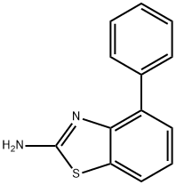 4-phenyl-1,3-benzothiazol-2-amine Struktur